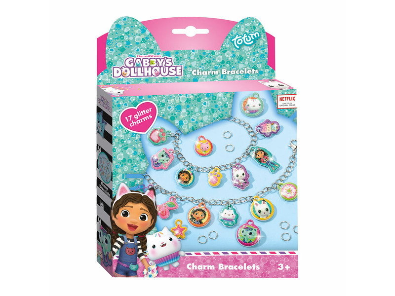 Totum Výroba náramků s přívěsky Gabby's Dollhouse