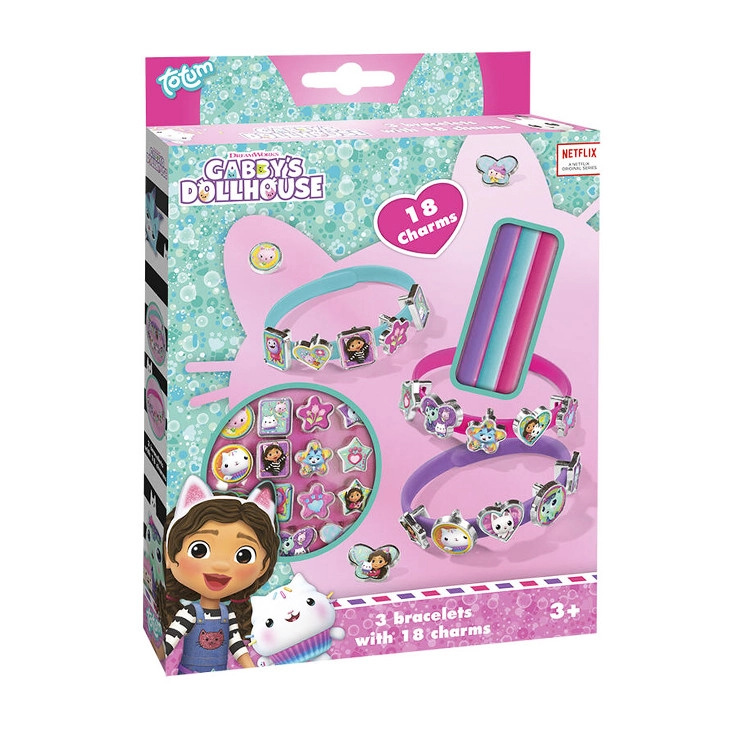 Totum Vyrob si náramky Gabby's Dollhouse
