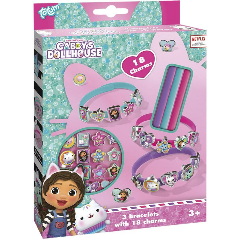 Totum Vyrob si náramky Gabby's Dollhouse