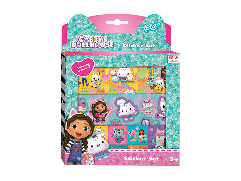 Gabby Gabby's Dollhouse dárkový box se samolepkami
