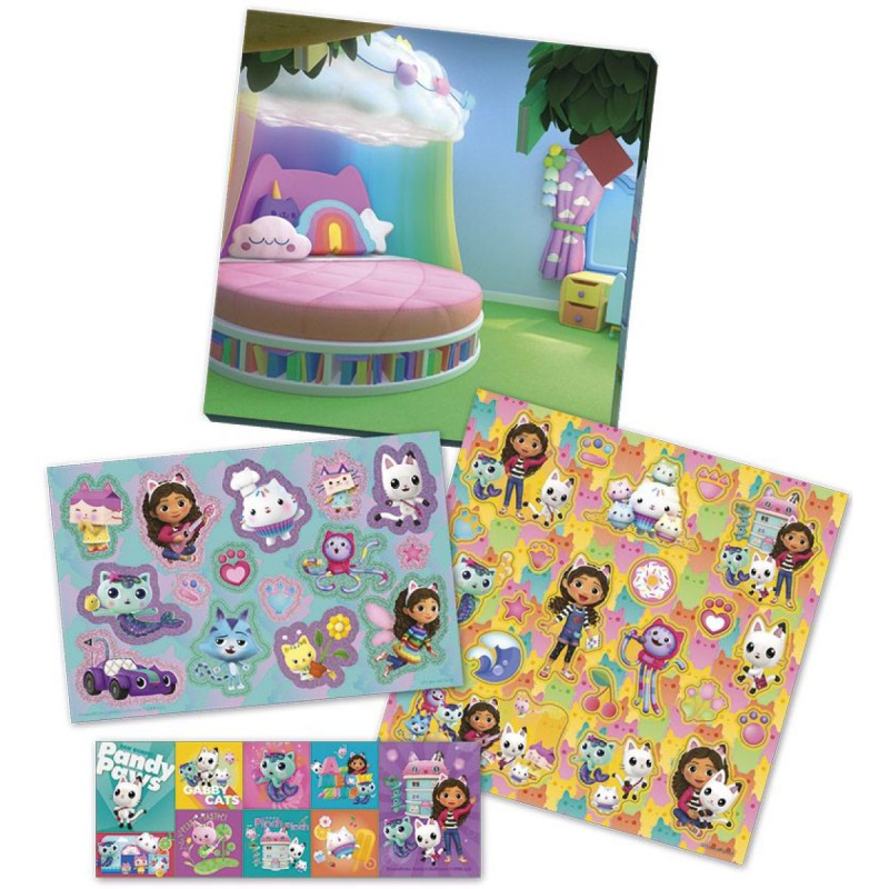 Gabby Gabby's Dollhouse dárkový box se samolepkami