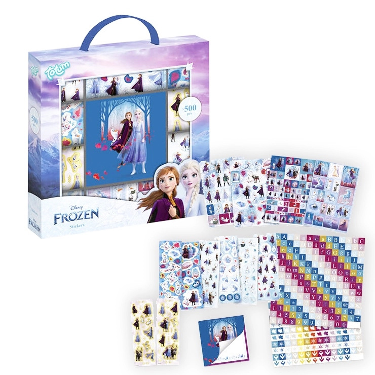 Totum Ledové království II dárková sada 1800 samolepek