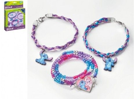 Kreativní sada na výrobu náramků s motivem Stitch