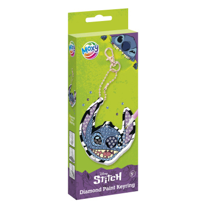 Diamantové malování Klíčenka Stitch