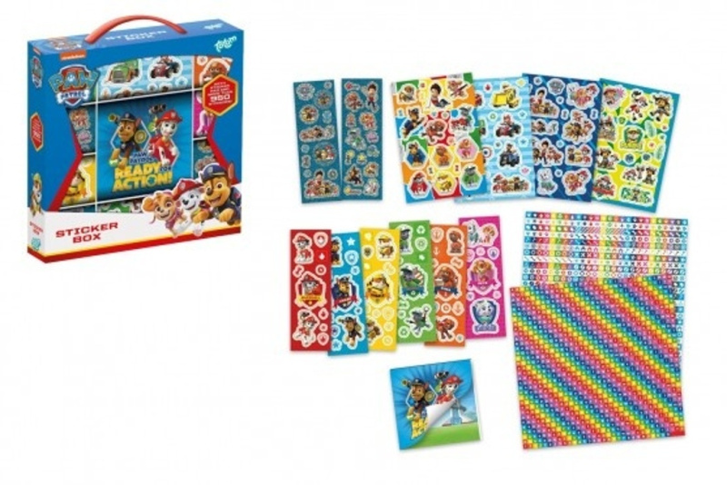 Dárková sada samolepek Tlapková patrola Paw patrol
