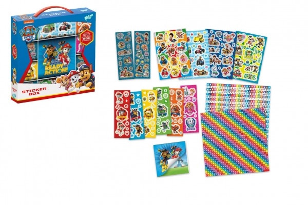 Dárková sada samolepek Tlapková patrola Paw patrol