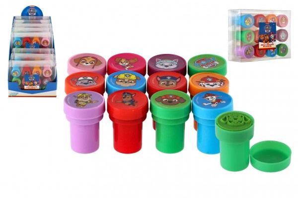 Lowlands Razítka samobarvící 12ks plast Tlapková patrola