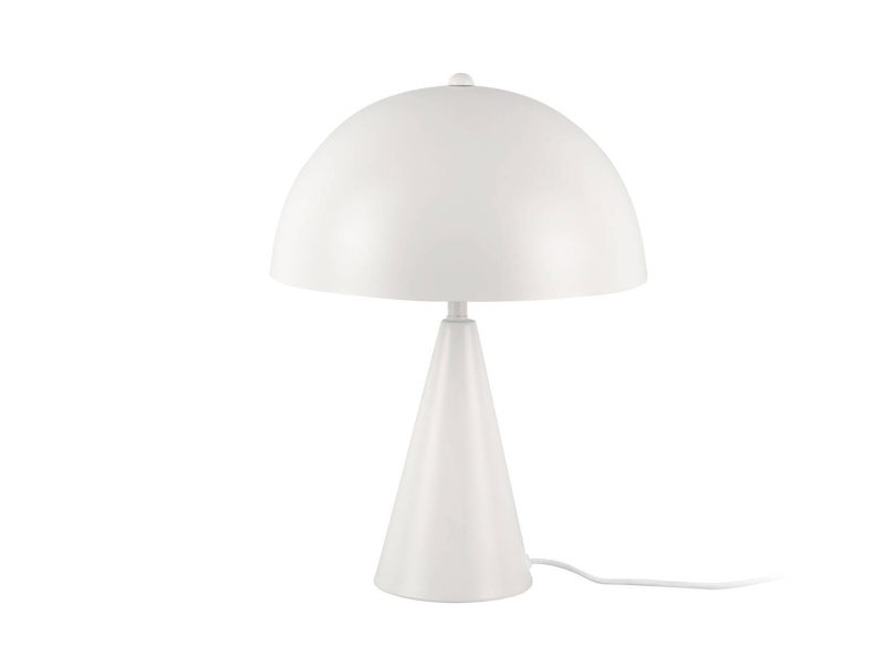 Leitmotiv Stolní lampa ve tvaru houby SUBLIME, Ø 25 cm bílá