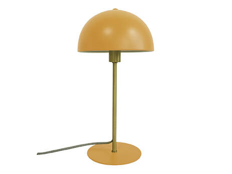 Leitmotiv Stolní lampa ve tvaru houby BONNET, Ø 20 cm żółty