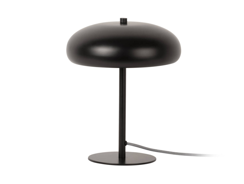 Leitmotiv Stolní lampa ve tvaru houby SHROOM, Ø 25 cm černá