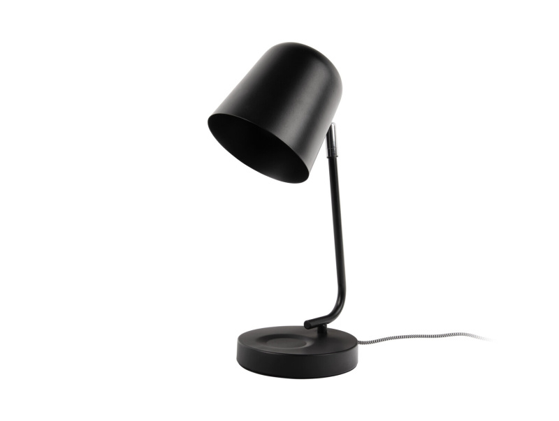 Leitmotiv Kovová stolní lampa ENCANTAR, výška 38,5 cm, černá černá