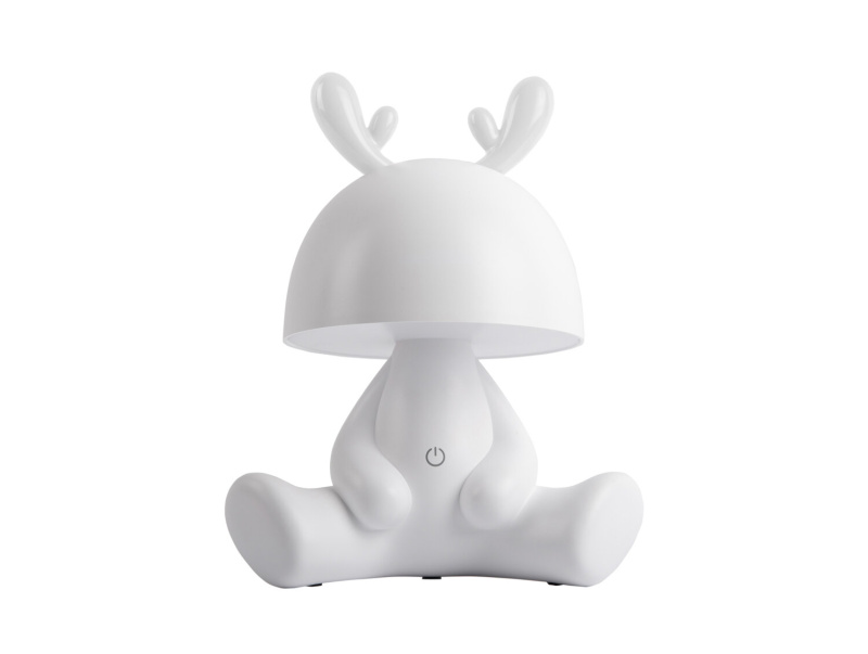 Leitmotiv Noční lampička do dětského pokoje DEER, bezdrátová bílý