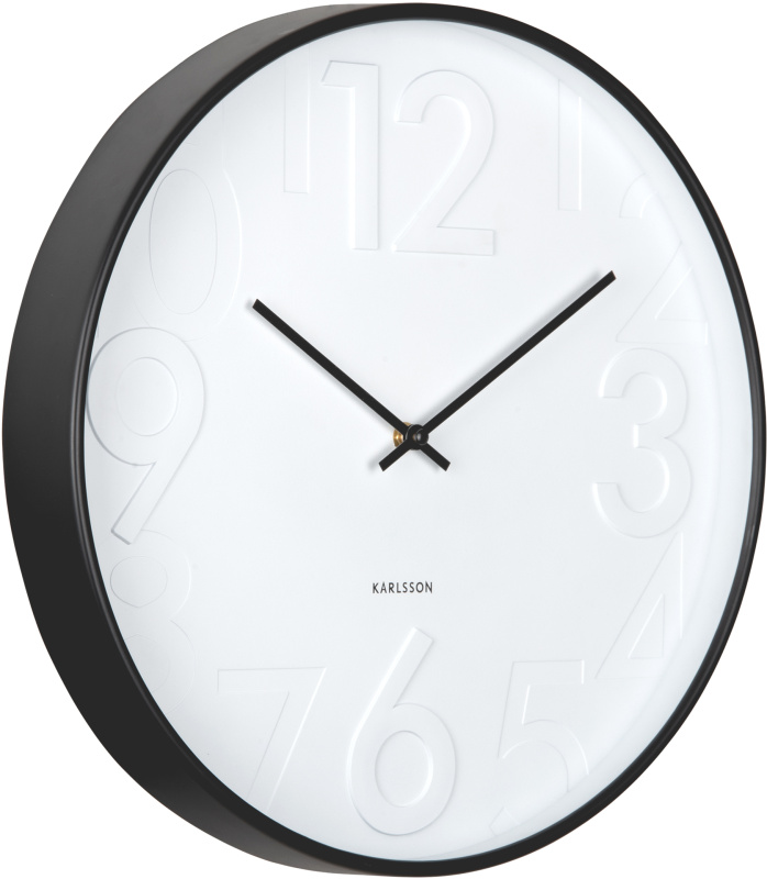 Karlsson Designové nástěnné hodiny 6063BK