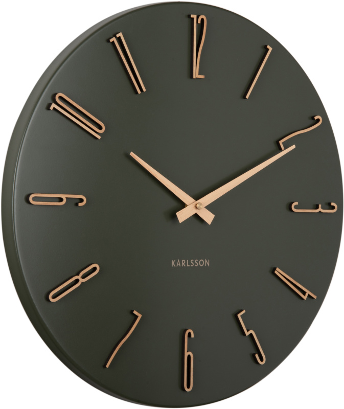Karlsson Designové nástěnné hodiny KA6072GR