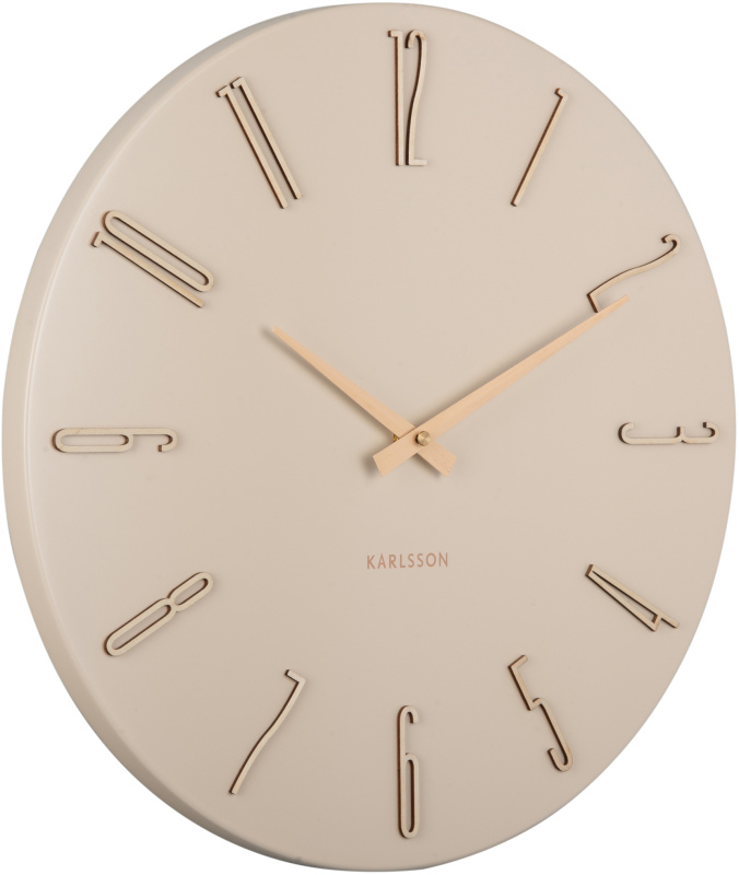 Karlsson Designové nástěnné hodiny 6072WH