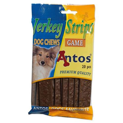 Antos jerky plátek 20ks zvěřina 200g
