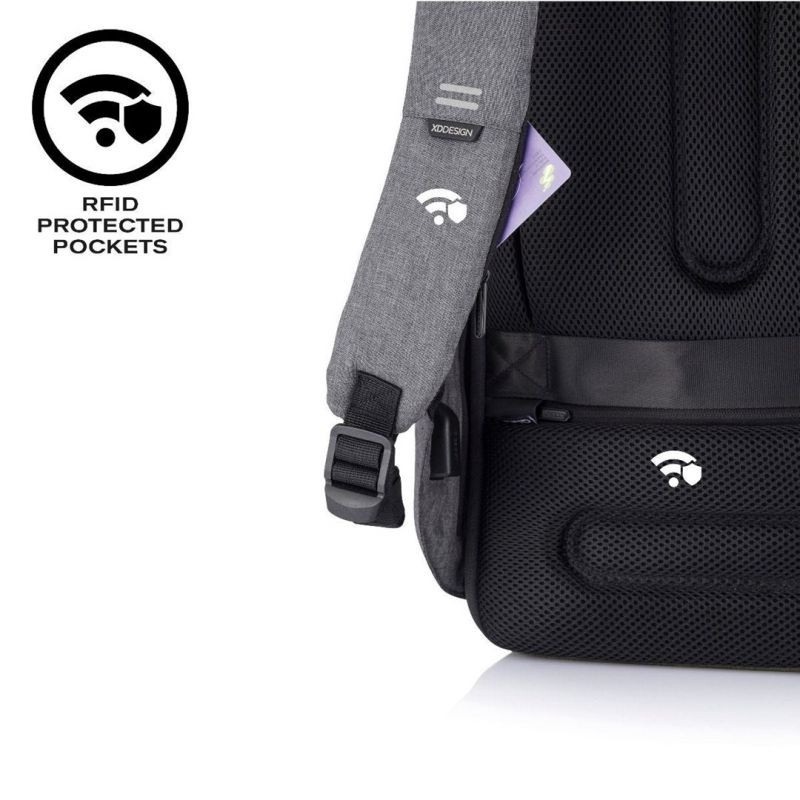 XD DESIGN BATOH PROTI KRÁDEŽI BOBBY HERO REGULAR GREY P/N: P705.292 NEPLATÍ