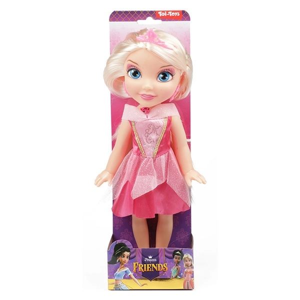 Toi Toys princess friends panenka růžová 30 cm