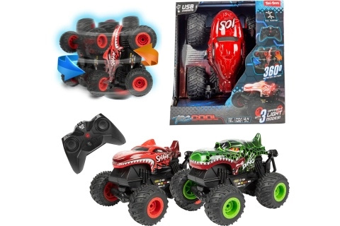 RC monster truck 1:20 s rotací na dálkové ovládání
