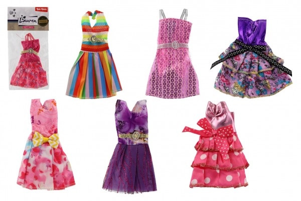 Teddies Oblečky/Šaty pro panenky 13cm asst 12 druhů
