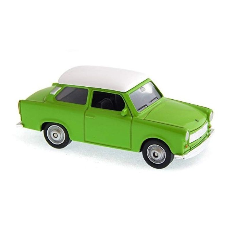 Auto Welly Trabant 1:60 kov 7cm volný chod v krabičce