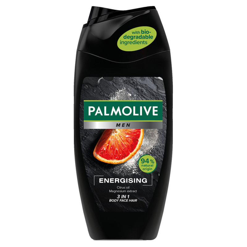 Palmolive Men Energising sprchový gel pro muže 3 v 1 250 ml