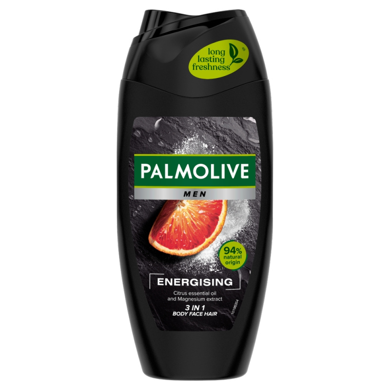 Palmolive Men Energising sprchový gel pro muže 3 v 1 250 ml
