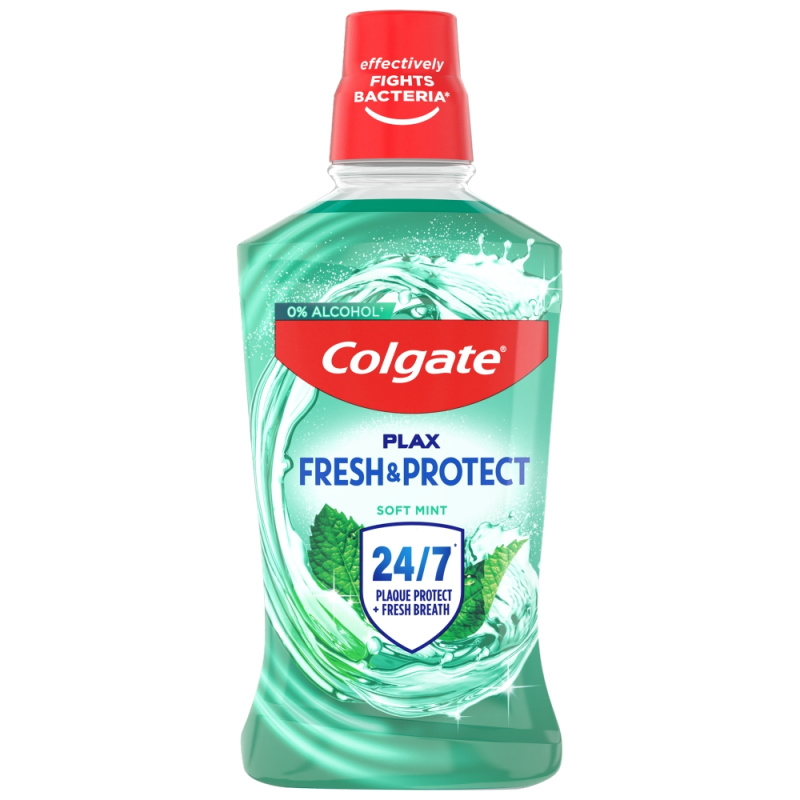 Colgate Plax Soft Mint ústní voda proti zubnímu plaku 500 ml