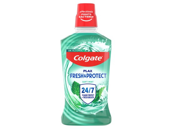 Colgate Plax Soft Mint ústní voda proti zubnímu plaku 500 ml