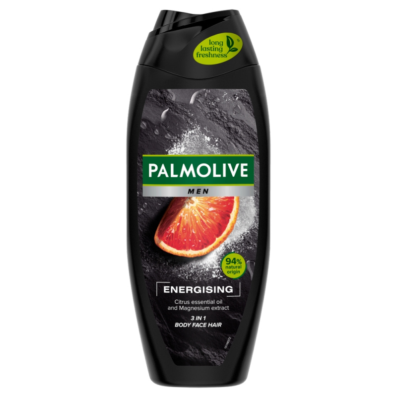 Palmolive Men Energising sprchový gel pro muže 3 v 1 500 ml