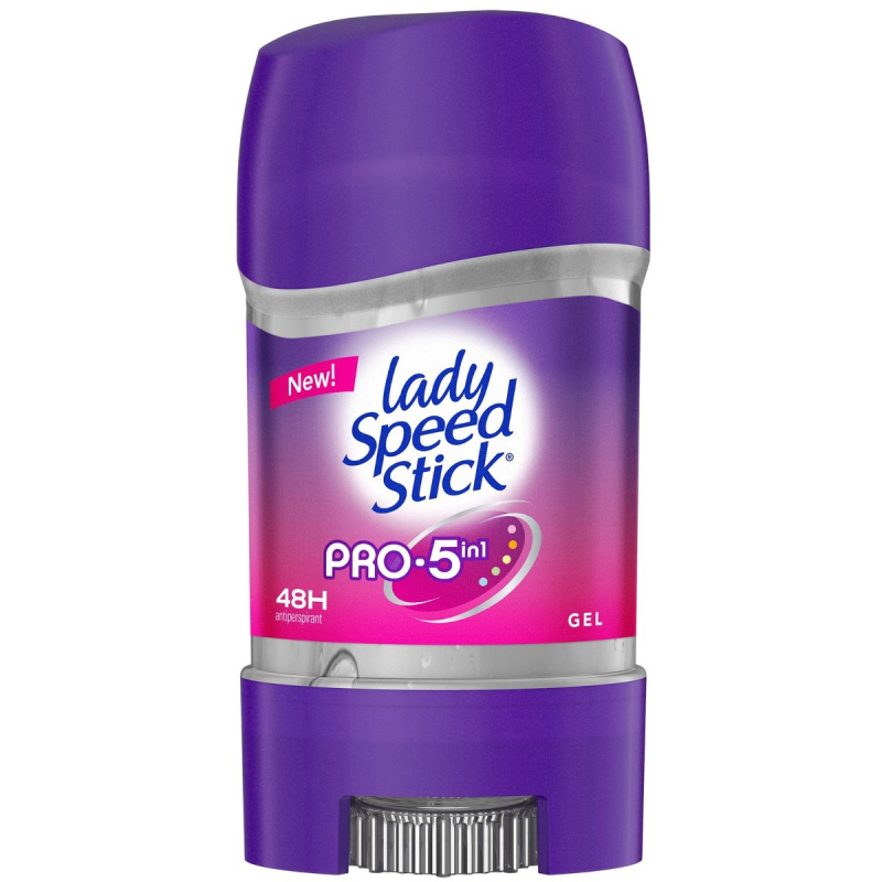 Lady Speed Stick 5 Benefits gelový antiperspirant (48h) 65 g