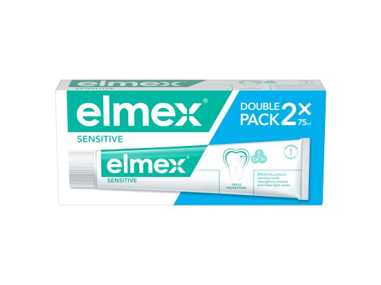Elmex Sensitive pasta pro citlivé zuby 2x75 ml