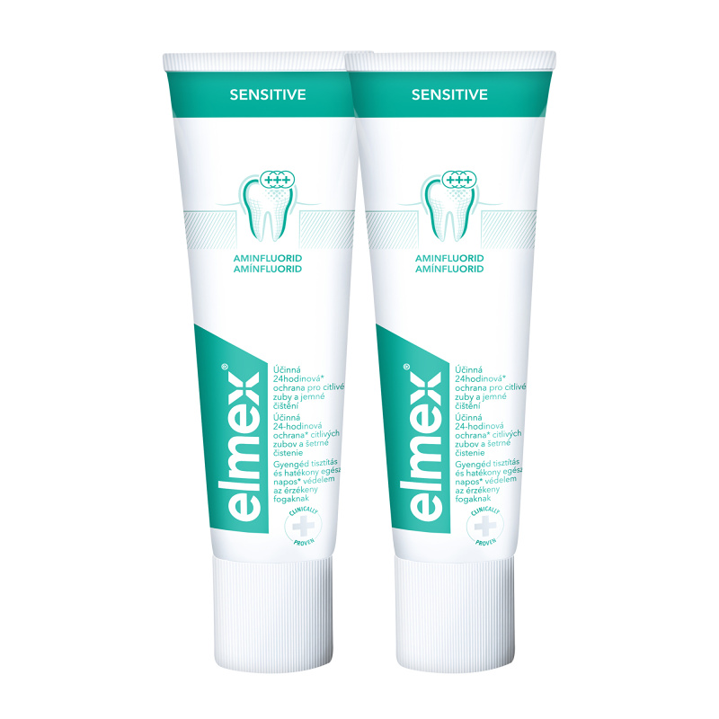 Elmex Sensitive pasta pro citlivé zuby 2x75 ml