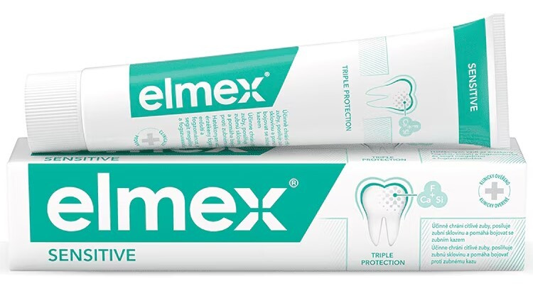Elmex Sensitive pasta pro citlivé zuby 2x75 ml