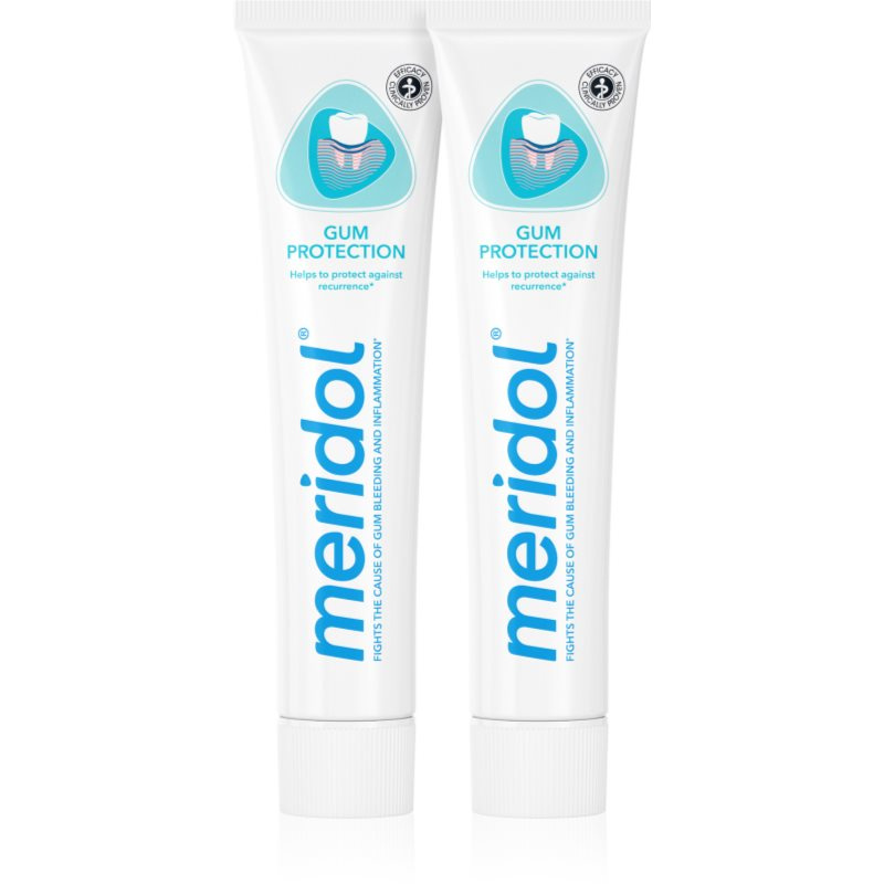 Meridol Gum Protection zubní pasta podporující regeneraci podrážděných dásní 2x75 ml