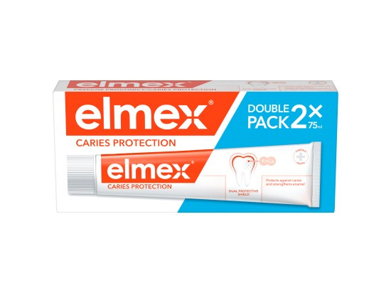 ELMEX Caries Protection Zubní pasta proti zubnímu kazu 2x 75 ml