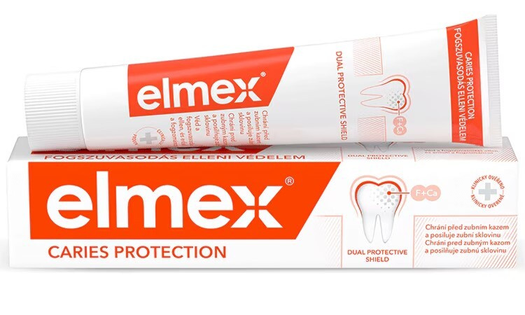 ELMEX Caries Protection Zubní pasta proti zubnímu kazu 2x 75 ml