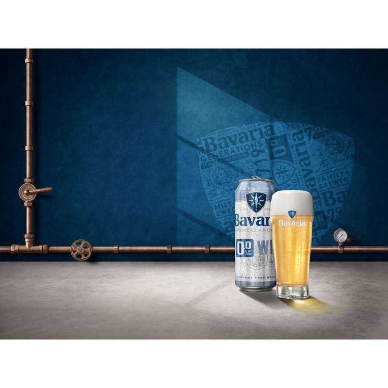 Bavaria 0.0 Wit plech
