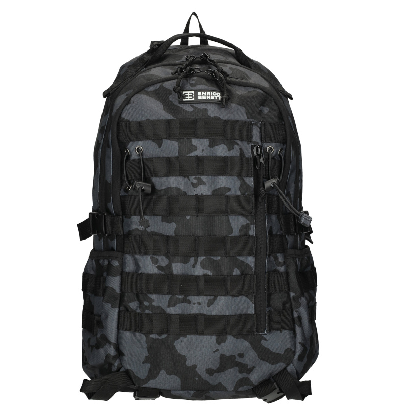Taktický batoh Enrico Benetti Arizona 37,5L - černo šedá kamufláž 47244