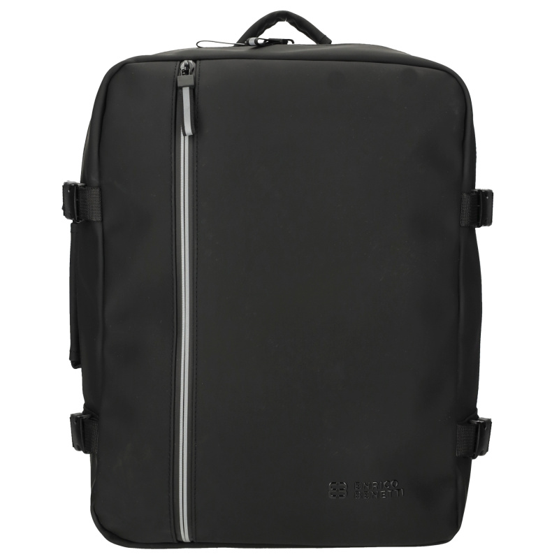 Nepromokavý kabinový batoh Enrico Benetti Bergen - 30x20x40 cm - 24 L - černý