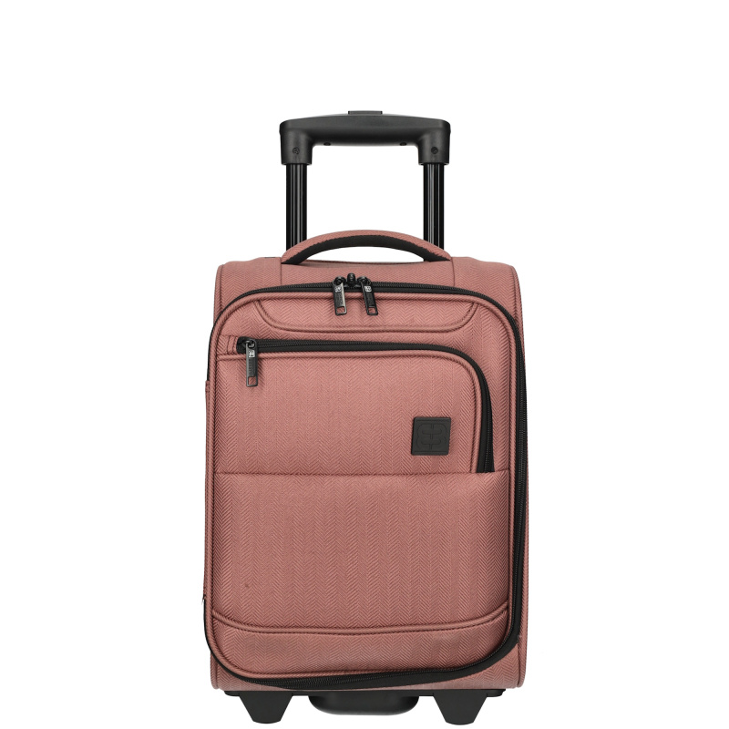 Enrico Benetti Cestovní mini kufr Enrico Benetto Oakville 20L - starorůžová 39048
