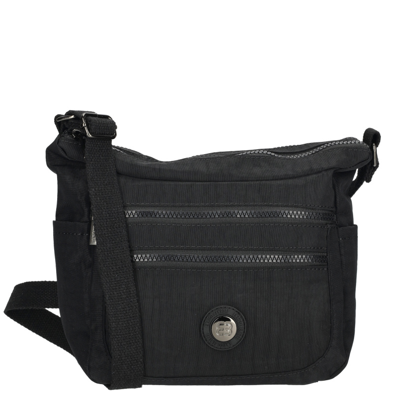 Dámská taška na rameno Crinkle Enrico Benetti - černá