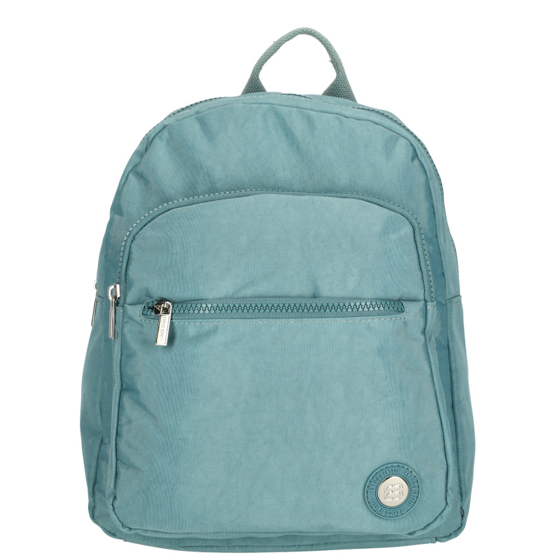 Dámský městský batoh Crinkle Enrico Benetti 8 L - tyrkysový