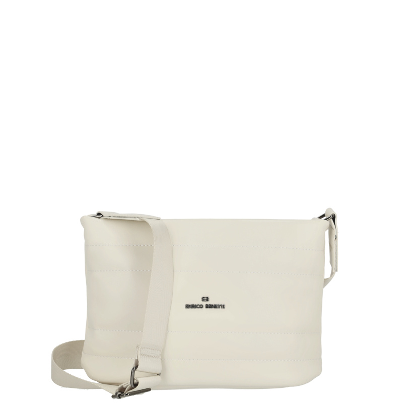 Dámská crossbody taška Enrico Benetti Romy - bílá - 25x18 cm