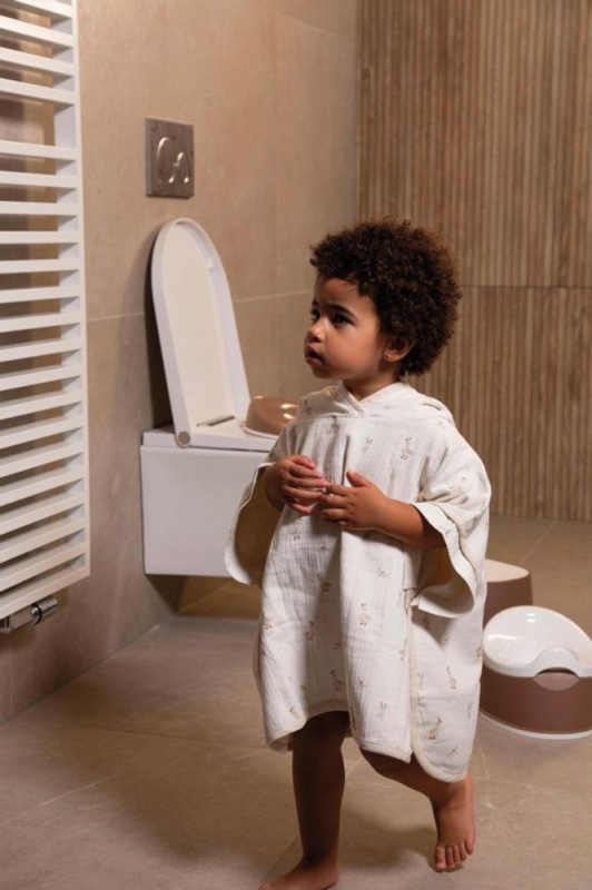 Bebe-Jou Mušelínové pončo Bébé-Jou Dear Goose