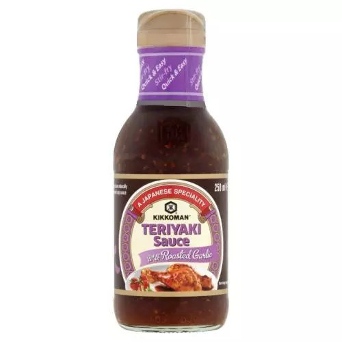Kikkoman teriyaki s pečeným česnekem 250ML
