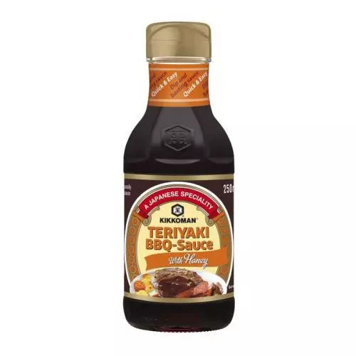 Kikkoman teriyaki bbq s medem 250ML