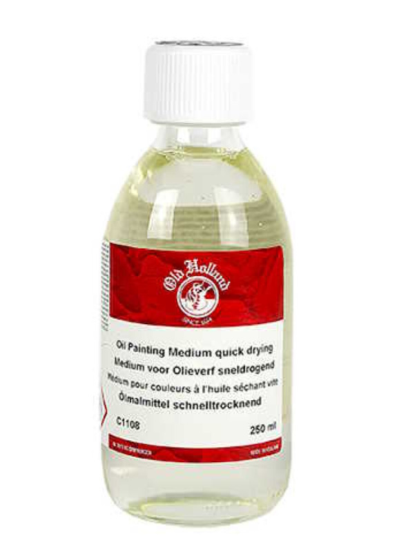Rychleschnoucí medium pro olej Old Holland 1000ml