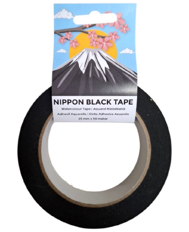 Maskovací páska Nippon Black Tape 25mm x 50m