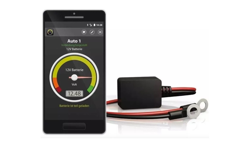 Ukazatel stavu baterie Votronic BM2 s Bluetooth